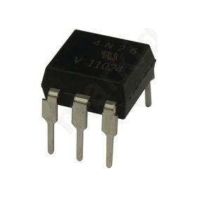 Transistor Output Optocoupler, Through Hole, 6-Pin PDIP