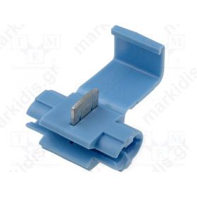 Splice terminal IDC quick splice IDC 0.75-1.5mm2 for cable blue
