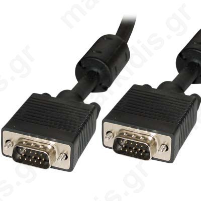 VGA cable VGA male - VGA male black.