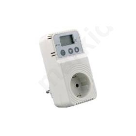 BS-824, Electronic thermostat socket 16A 230V