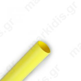 heat shrinkable  30mm/15mm Yellow