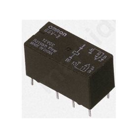 RELAY DPDT PCB Mount Non-Latching  5V dc