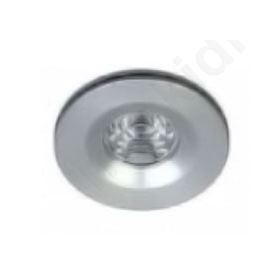 ALUMINIUM LED SPOT Φ35mm 1W WARM WHITE 10101AL/W/35