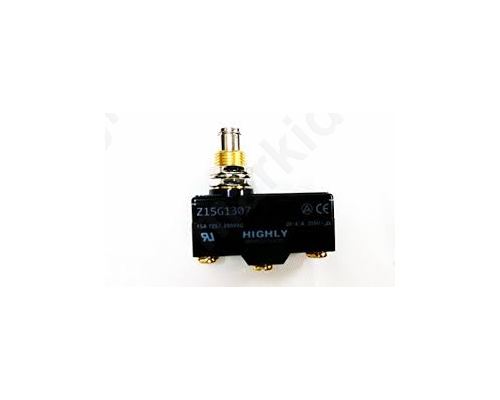 Microswitch with lever SPDT 15A/250VAC ON-(ON) 1-position