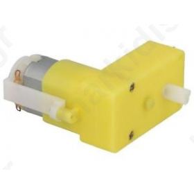 SF-ROB-13258 Motor: DC; angular, with plastic gearbox; 3 - 6VDC; 48:1; 65rpm