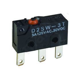 Microswitch without lever SPDT 3A/125VAC 3A/30VDC ON-(ON)