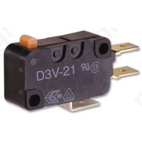 Microswitch without lever SPDT 16A/250VAC 10A/30VDC ON-(ON)