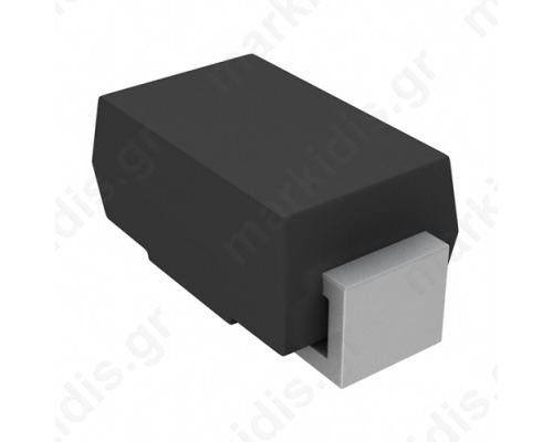 Diode: rectifying; SMD; 600V; 1.5A; DO214AC