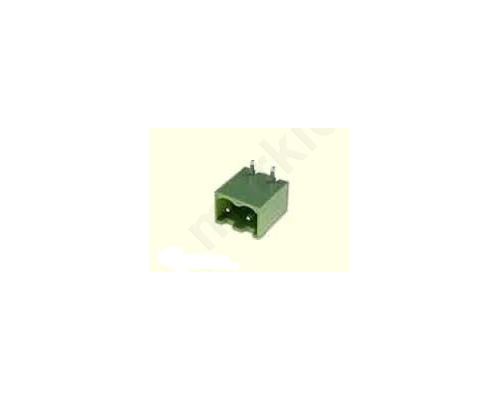 Pluggable terminal block socket male 5.08mm angled 90° 15A