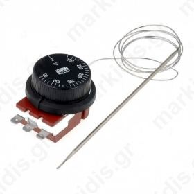 Sensor thermostat with capillary Output conf SPDT 10A 400VAC