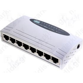 Fast Ethernet switch; WAN: RJ45; Number of port:8