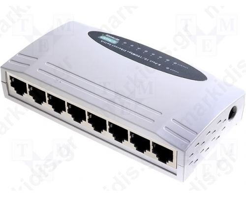 FAST ETHERNET SWITCH 8 ΘΥΡΩΝ RJ45