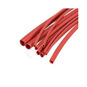 HEAT SHRINKABLE TUBING LH060R 6MMX3MM RED
