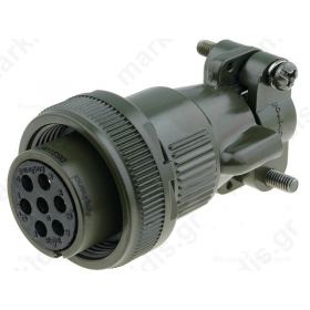 Connector: military; Series: DS/MS; plug; female; PIN:7; for cable