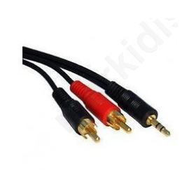 Cable Audio 3.5/RCA 1.5m.