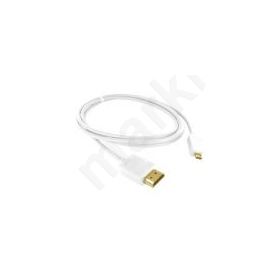 Cable DeTech HDMI - HDMI Micro, 1.5m, White