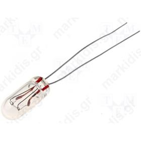 Filament lamp miniature 12VDC 40mA Bulb T1 1/4  4.2mm