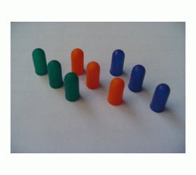 COLOR RUBBER CAPS FOR BULBS
