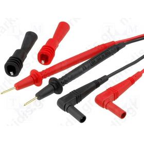 Test lead; 10A; red and black; 1kV