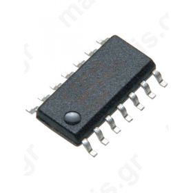SN74LS74AD, Dual, D Type Flip Flop, 4.75 > 5.25 V, 14-Pin SOIC