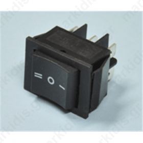 Rocker Switch DP3T Positions:3 On-Off-On 15A/250VAC