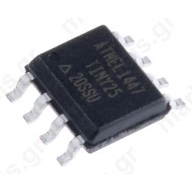 ATTINY25-20SSU, 8bit AVR Microcontroller, 20MHz, 128 B, 2 kB Flash, 8-Pin SOIC