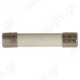 Fuse: fuse quick blow ceramic 1A 250VAC 6,3x32mm