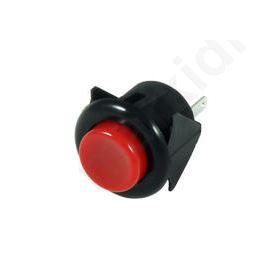 Switch: push-button Positions:2 SPST-NO 3A/125VAC red