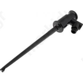Clip-on probe hook type 3A; 60VDC black Grip capac: max.1.3mm