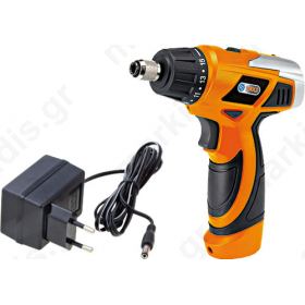 Electric screwdriver battery,pistol 7.2V Charge time: 5-8h