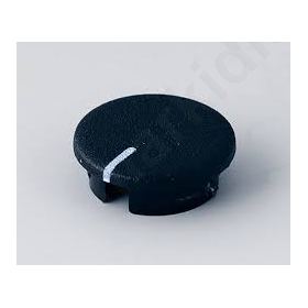 Cap ABS black push-in Pointer: white Application