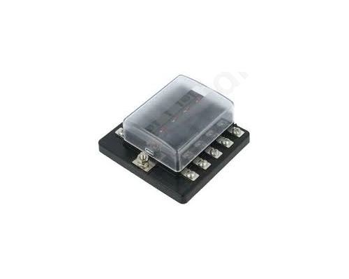 Fuse acces fuse boxes 19mm 30A screw Body black UL94V-0