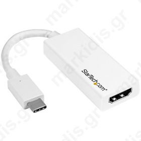Convertor USB Type-C to HDMI, White