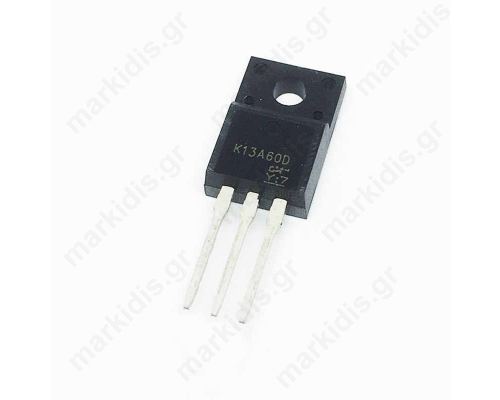 Transistor: N-MOSFET unipolar 600V 13A 50W TO220FP