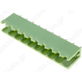 Pluggable terminal block Contacts ph: 5.08mm ways: 10 straight