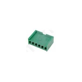 Plug; wire-board; female; PIN:6; w/o terminals; 3.96mm; for cable
