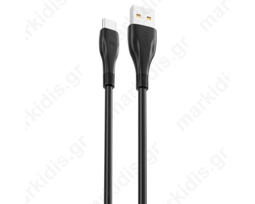 Καλώδιο USB-A Σε USB TYPE-C 1m 6A