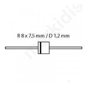 P600M DIODE (6A 1000V)