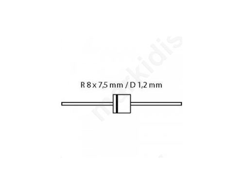 P600M DIODE (6A 1000V)