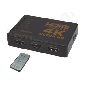 SWITCH HDMI 5 Σε 1 Συσκευή 4K
