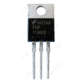 FCP11N60 Τρανζίστορ N-MOSFET 650V 11A 125W TO220AB