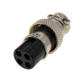 Connector μικροφώνου θηλυκό 4 PIN Καλωδίου