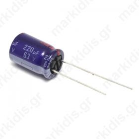 Πυκνωτής ηλεκτρολυτικός 47uF 35VDC O5x11mm Panasonic